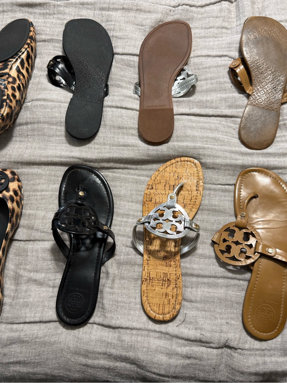 Women's Tory Burch Lot of 4 pairs of shoes